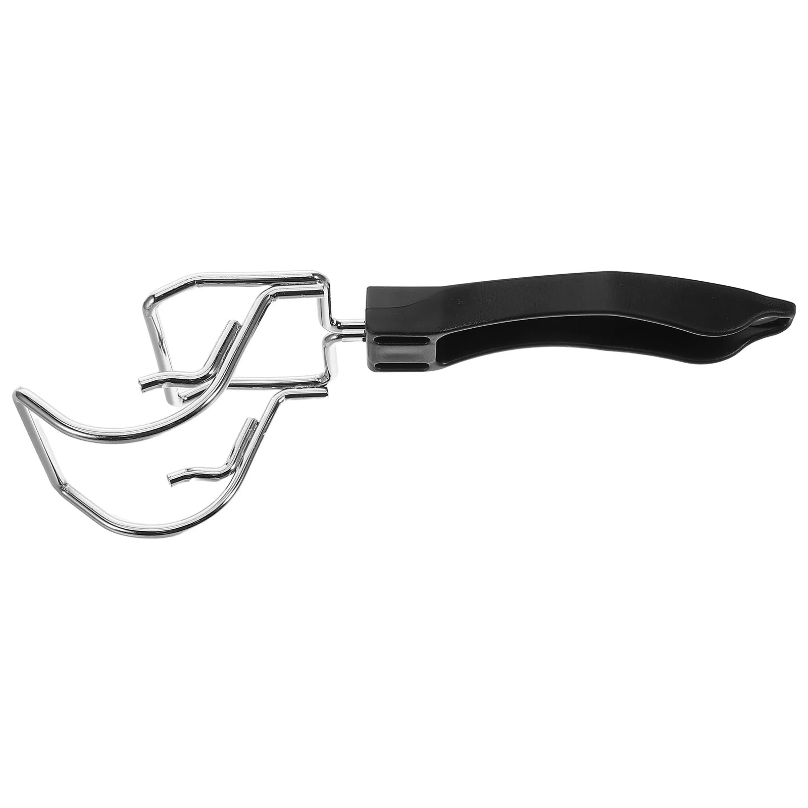 

Electric Oven Tray Picker BBQ Grill Tongs Stainless Steel Durable Outdoor Camping Cooking Gear Air Fryer Rack Pull Tools