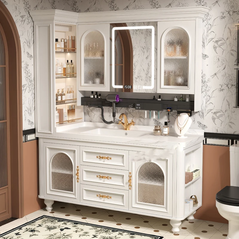 

Luxury Modern Bathroom Cabinet Disinfecting Sideboards Cupboard Bedroom Closet Organizer Space Saver Gabinete Home Furniture