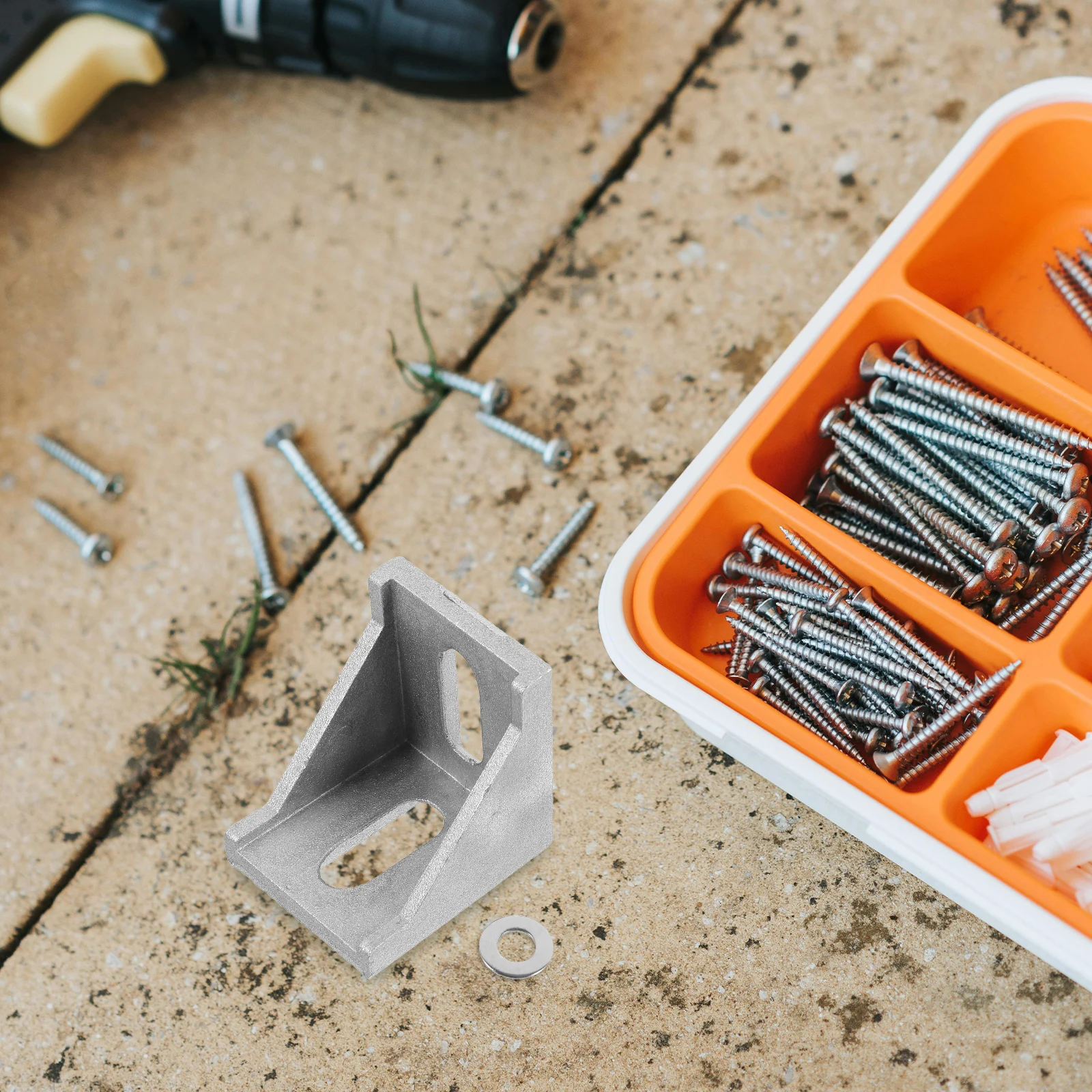 

10 Pieces Series Black Aluminum Profile Brackets 9mm Hole Compatible Connectors Hardware Aluminum Profile Connector Accessories