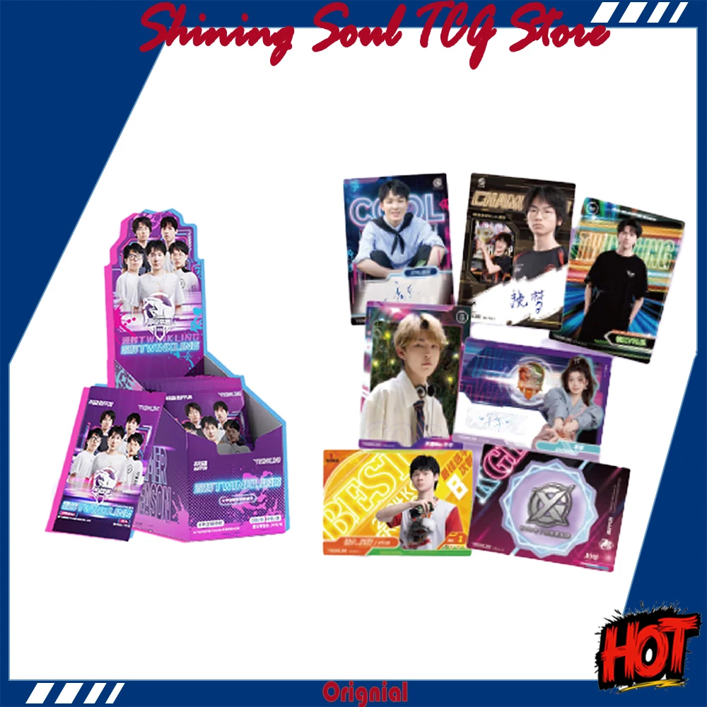 Buffun KGL Honor of Kings Yuanhui K A League Periphery Collectible Cards Pro E sports Player Merchandise Photocards Gifts