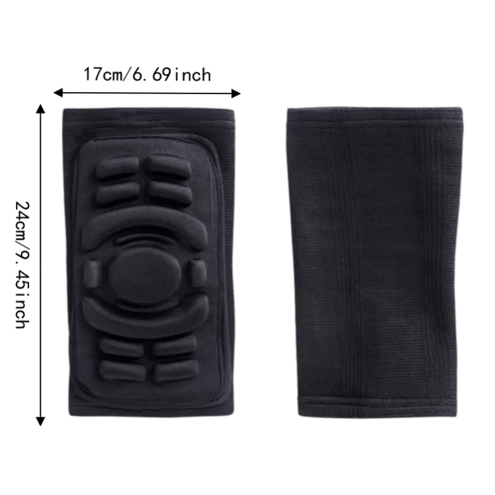 2pcs Breathable Elbow Pad Padded Shock Absorption Elbow Protector High Density Foam Sports Protective Gear