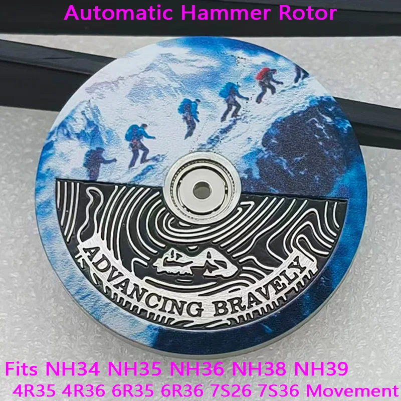 

Mod NH35 NH36 Watch Movement Oscillating Weight Modified Rotors Fits NH34 NH35 NH36 NH38 4R 6R 7S26 Movements Watch Rotor Parts