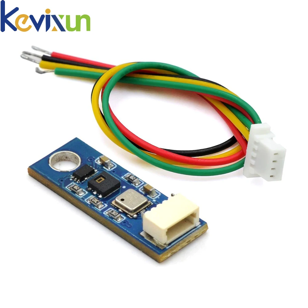 

HTU21D+BMP180+BH1750FVI Temperature, Humidity, Air Pressure and Illumination Sensor Module