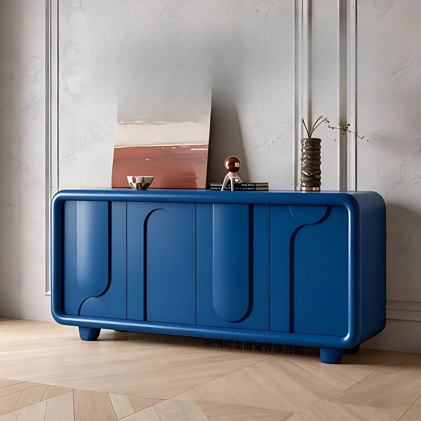 Paint side cabinet Xuan tea locker