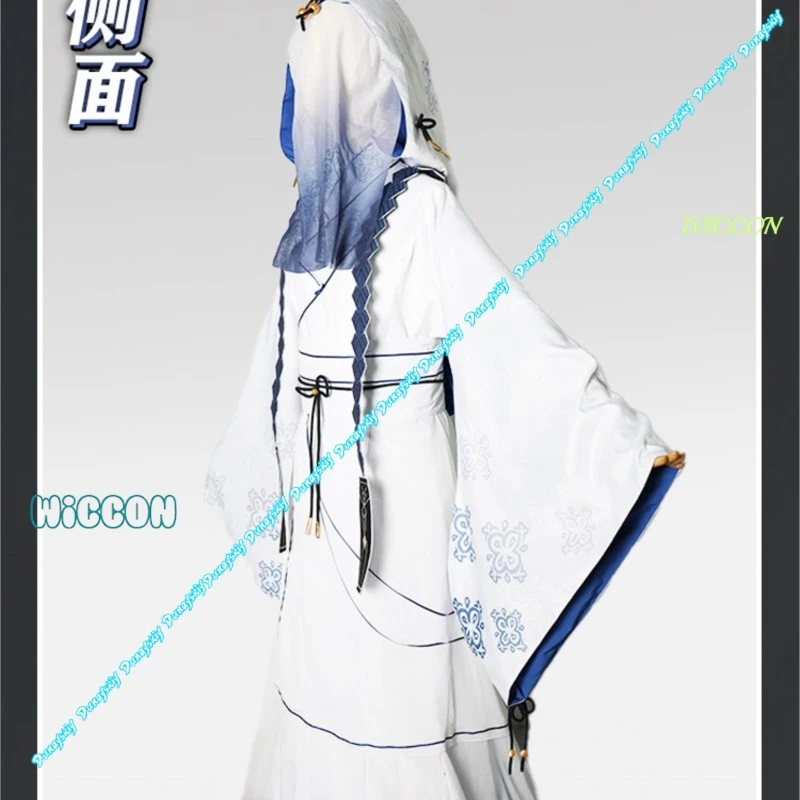Limbus Company Araya The Celestial Comet Cosplay Costume Black Star Embroidered Dress With Detachable Cape Gloves Belt Anime Cos view 3