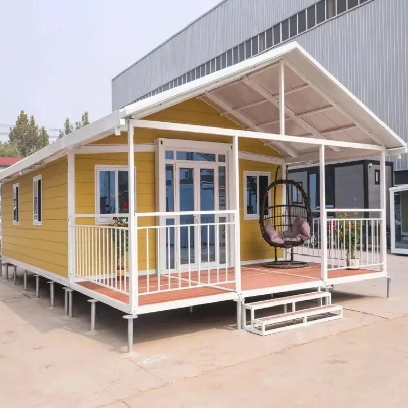 Homestay Vacation Room Wholesale Expandable Container House 20ft 40ft Fully Furnished Foldable Granny Flat Luxury Mobile