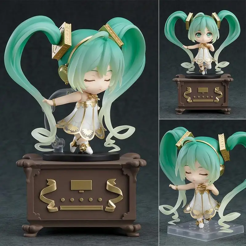 Hot Hatsune Miku Anime Figure 10cm #2239 Kawaii The Vampire Hatsune Miku Action Figure Room Decorations Pvc Collection Model Toy