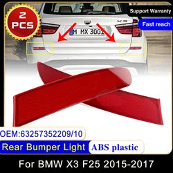 Pair Left&Right Reflective Strips For BMW X3 F25 xDrive 20i 28i 2015 2016 2017 Car Rear Reflector 63257352209 63257352210