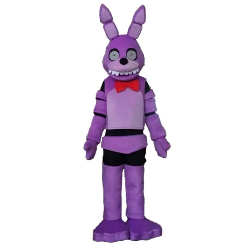 خمس ليال فريدي الكلب زي التميمة الكرتون الكبار أرنب تأثيري البدلة حفلة عيد الميلاد هالوين كرنفال الاحتفال