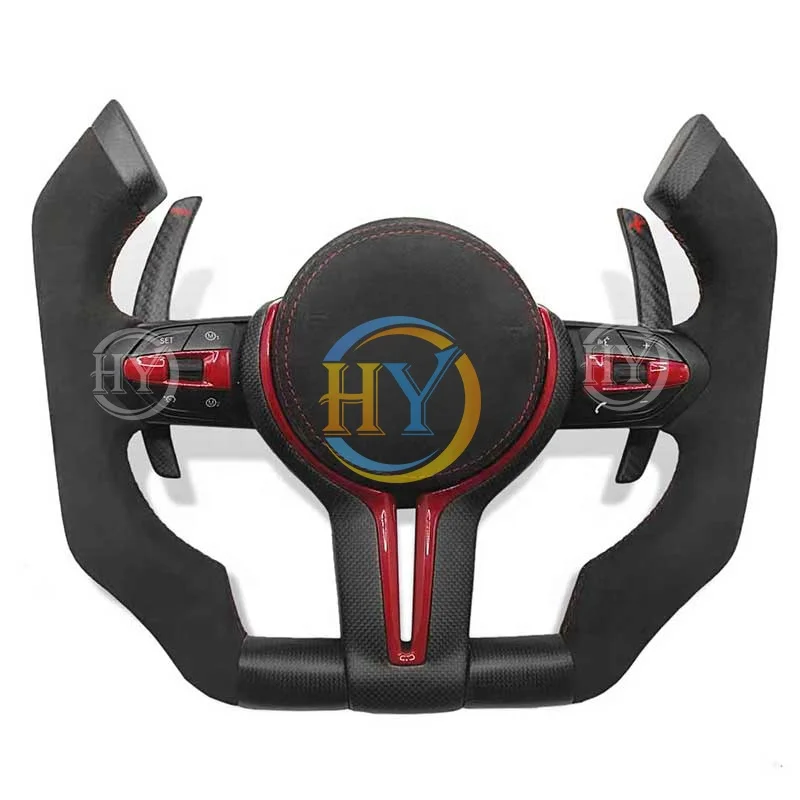 

Customized Carbon Fibre Steering Wheel For BMW F10 F20 F30 F15 F25 F07 F01 F22 M3 M4 M5 M6 M Performance Racing Steering Wheel