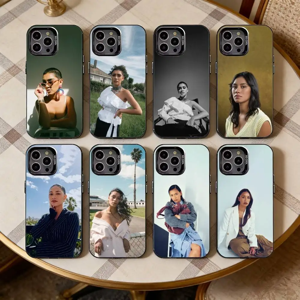 

Beauty Luciane Buchanan Black Candy silver phone case Phone Case For iPhone17,16,15,14,13,12,11 Plus,Pro Max