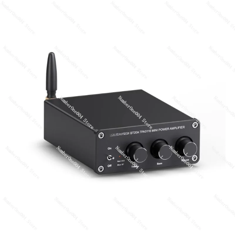 BT20A синий TPA3116D2 усилитель мощности звука 100 Вт мини Hi-Fi стерео усилитель класса D высокие частоты для домашнего кинотеатра