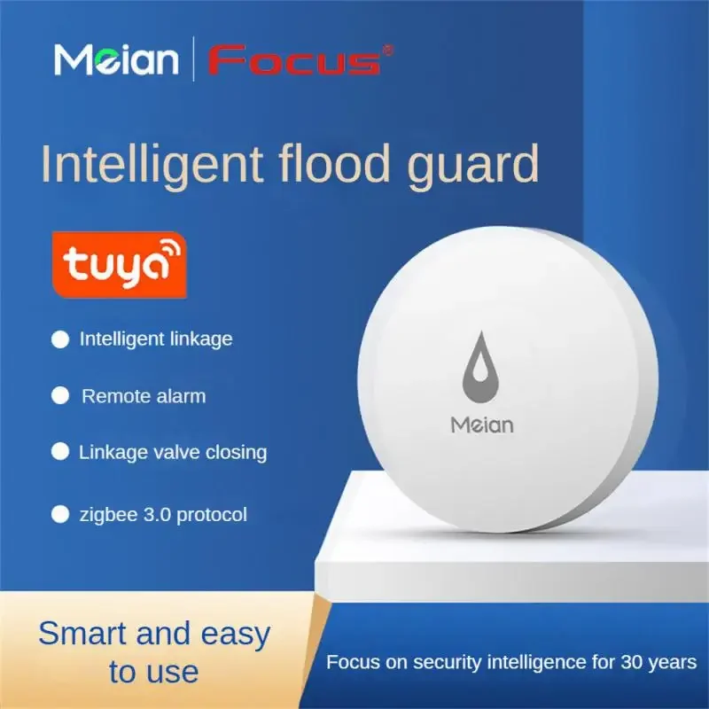 Wireless Sensor Advanced Technology Easy Installation Smart Home Compatible Instant Alert Prevent Water Damage Smart Home Demand