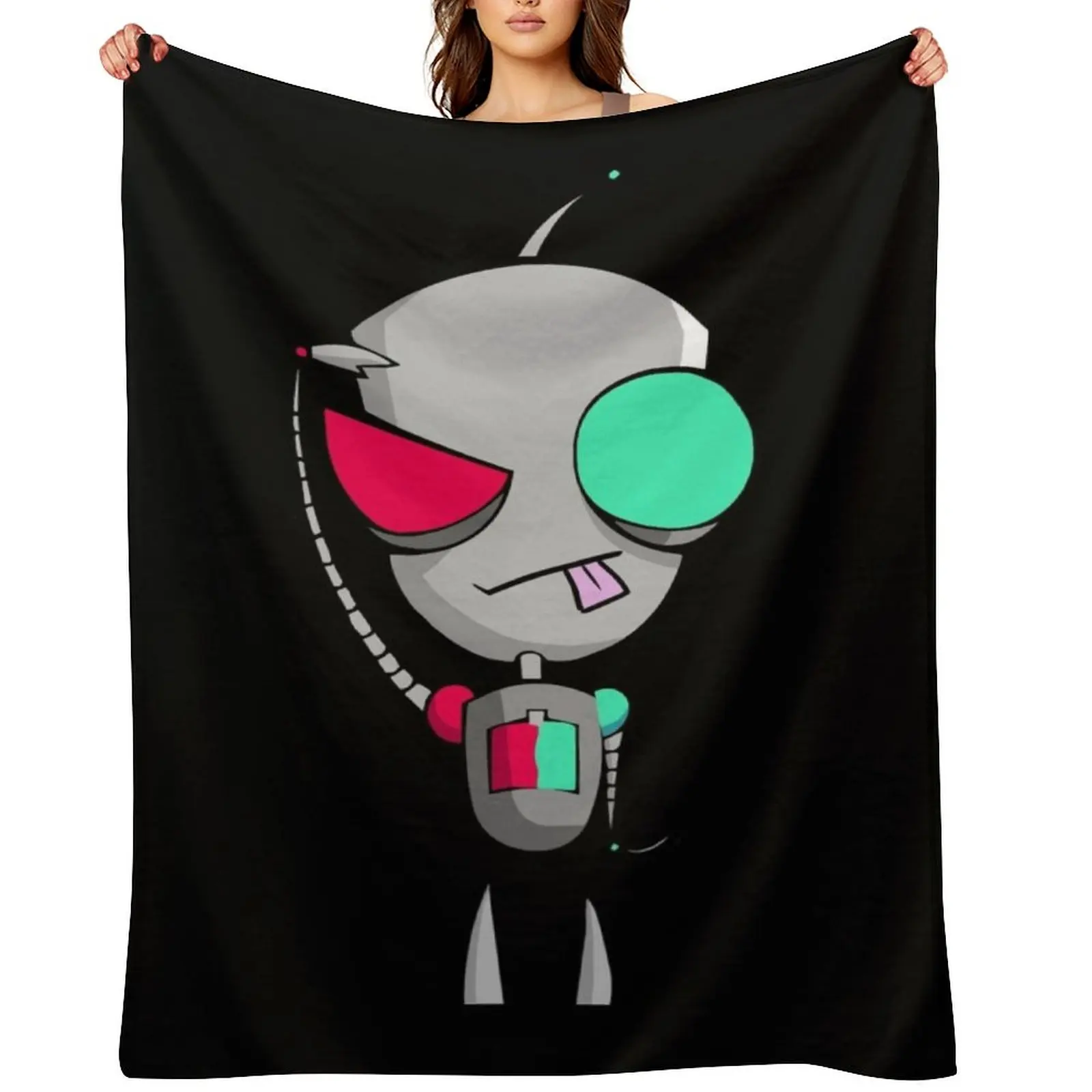 

Gir Throw Blanket Hair Sofa Throw Soft Big funny gift Blankets
