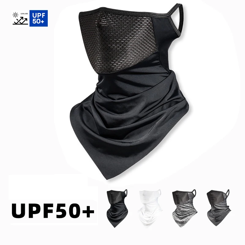 

Sunscreen Riding Motorcycle Rider Headband Outdoor Mask Filter Hood Breathable Net Outdoor Sports Sun-Proof Balaclava Neck