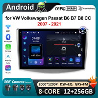 Carplay 9'' for VW Volkswagen Passat B6 B7 B8 CC 2007 - 2021 Android OS Car Audio Multimedia Player GPS Navi 4G+WiFi Head Unit
