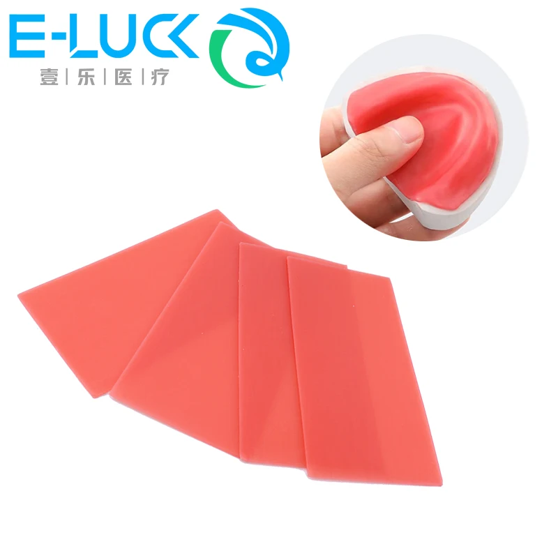 

1 Box Dental Wax Dental Lab Material Base Plate Red Wax Dentist Auxiliary Orthodontic Tools Thickness 1.3mm