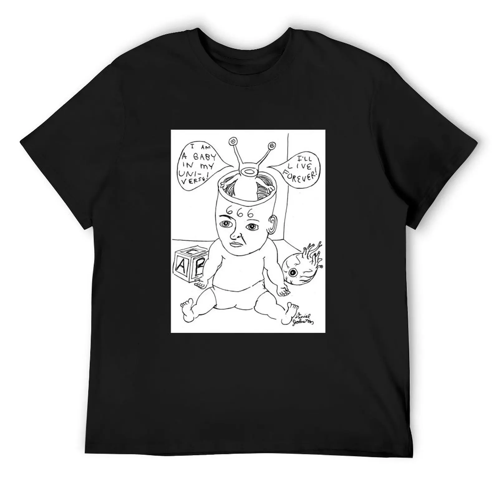 

Daniel Johnston Drawing T-Shirt