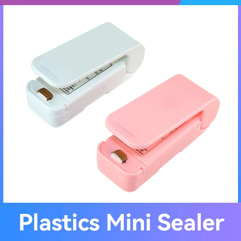 Portable Vacuum Food Sealers Plastic Package Storage Bag Clip Sealing Machine Food Bag Closure Package Sealer Bags Kitchen Tool