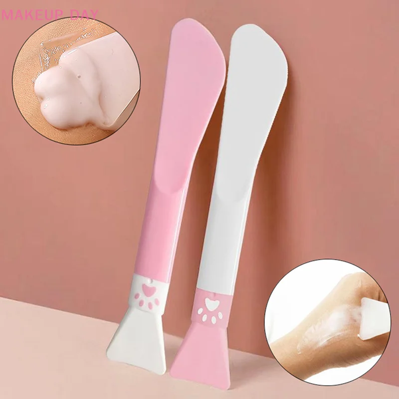 1Pc Professional Double Head Makeup Brushes Face Mask Brush Silicone Gel DIY Cosmetic Beauty Tools