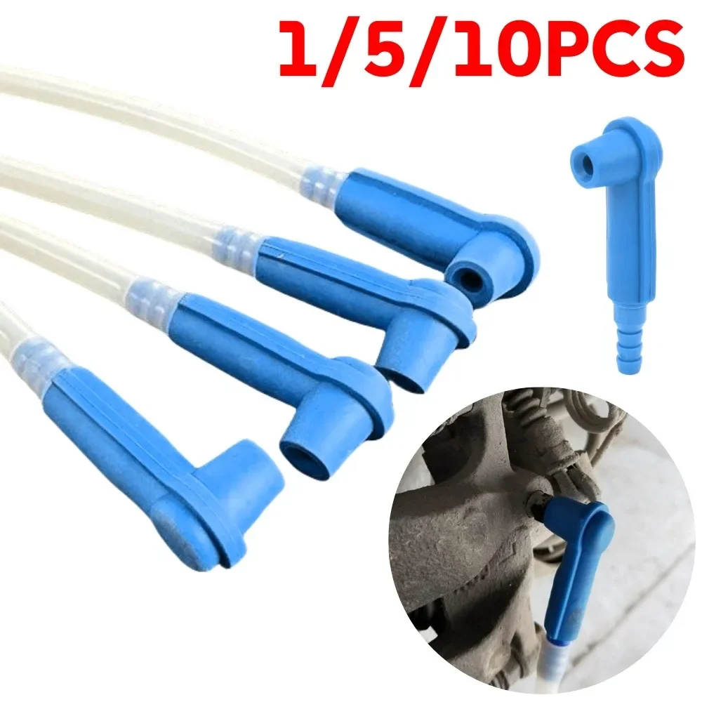 10-1PCS Car Brake Fluid Oil Exchange Pump Car Braking System Joint Oil Exchange Transfer Connector with 50cm Oil Change Hose