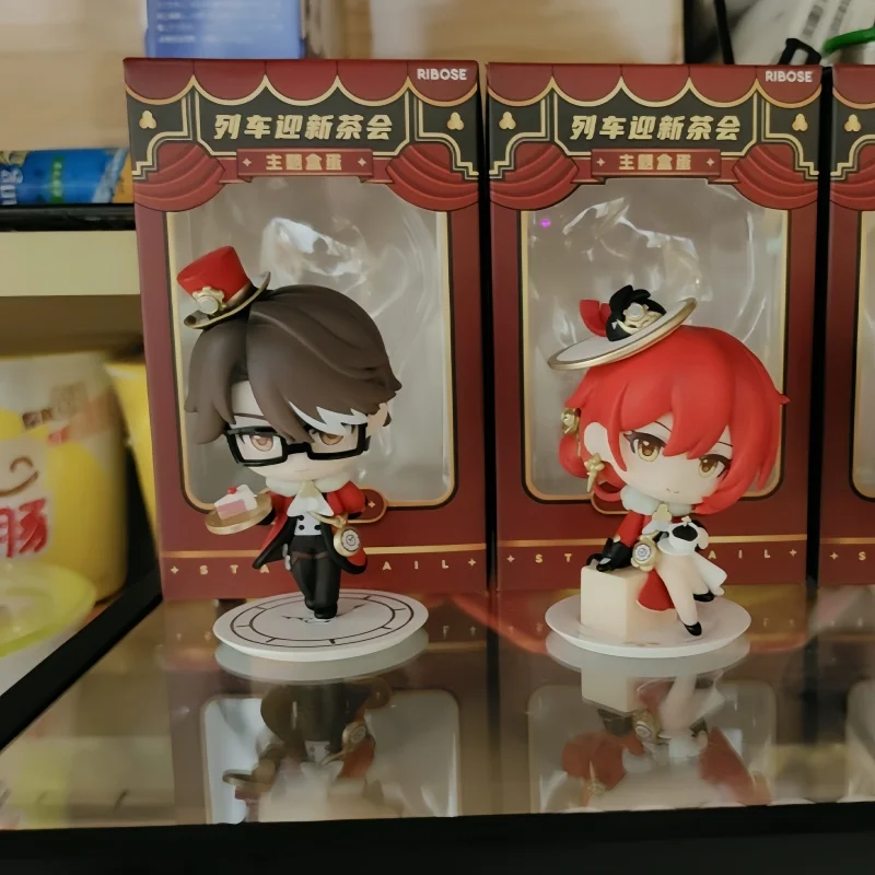 [Genuine] Honkai Star Rail Trailblazer Q Versions Models Anime Character Pvc Fashion Figures Toys Ornament Xmas Birthday Gift To