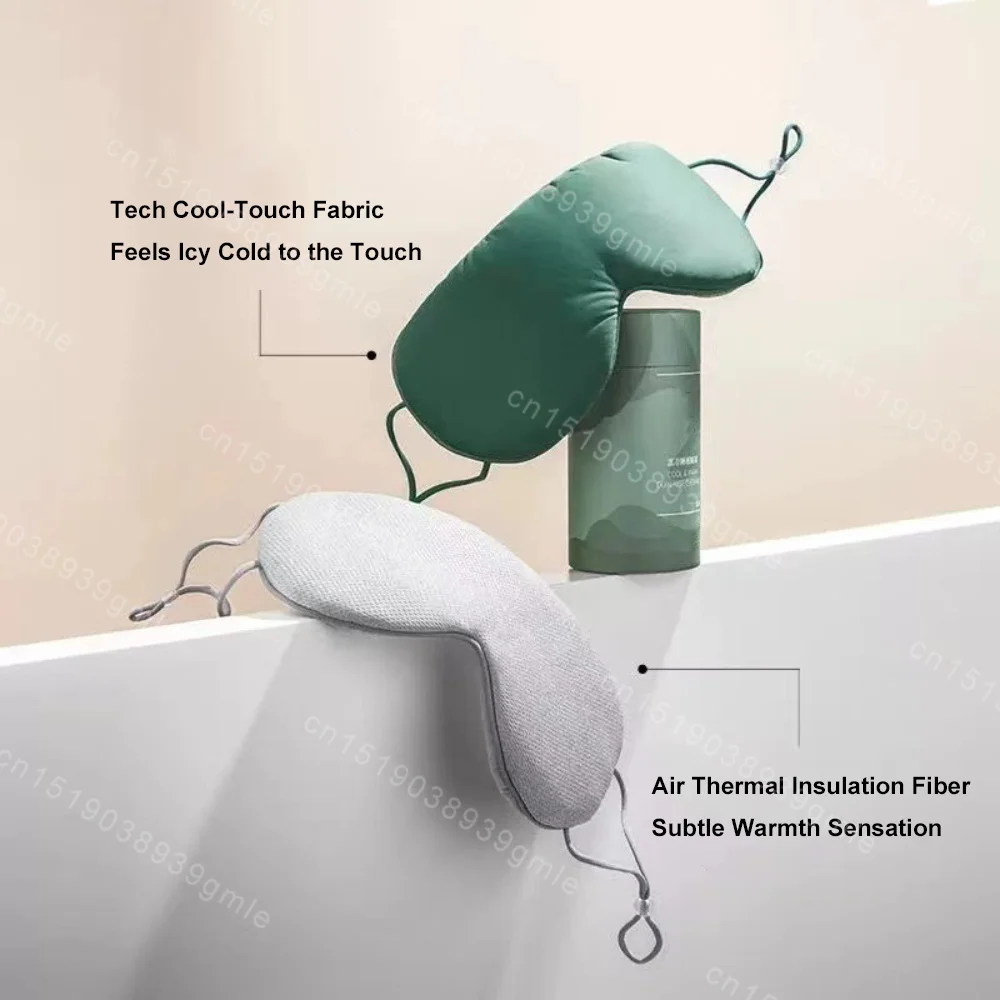 

Sleep Eye Mask With Box Weighted for Side Sleeper Men Women Sleeping Mask 100% Blockout Soft Comfortable Eyes Cool Eyepatch