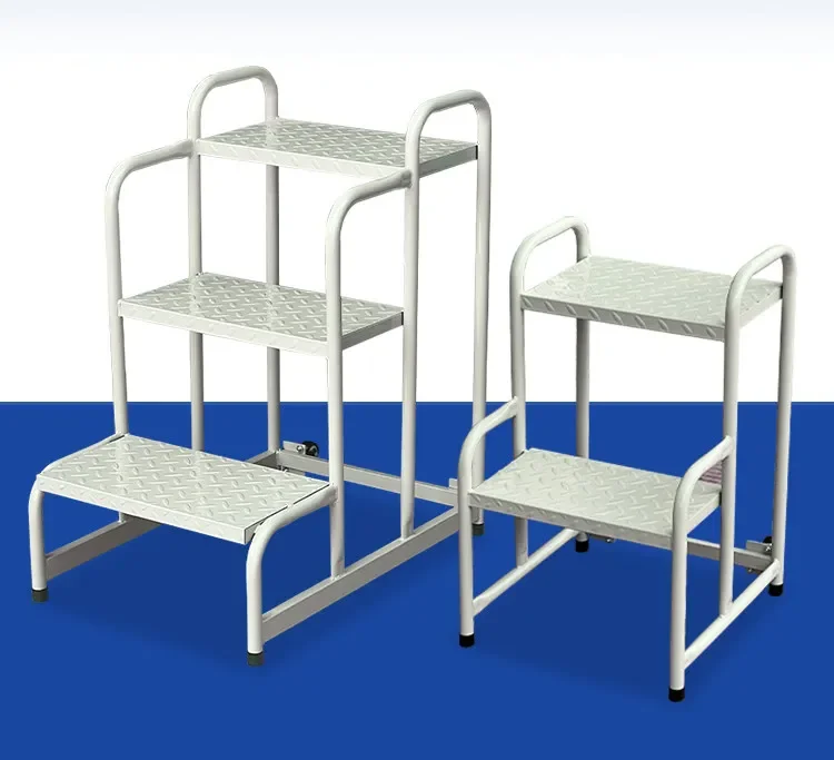 Warehouse cargo elevator, climbing car 2 steps 3 steps, supermarket shelf loading stool, household pickup ladder