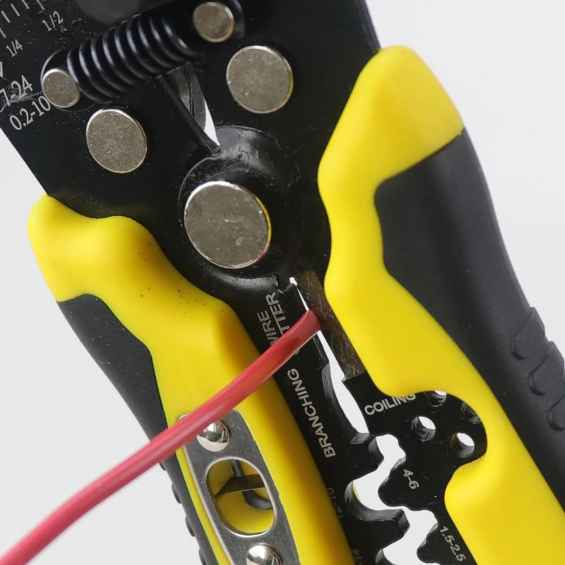 Wire Stripper Pliers Cable Cutter Practical Electric Automatic Multifunctional Repair Crimping Tools Decrustation Plier 0.2-6mm² image 3
