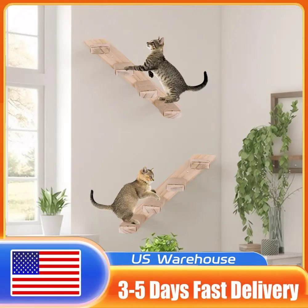 

Настенные полки для кошек, настенные лестницы для кошек, четырехступенчатая лазалка для кошек, полки-лежанки для кошек