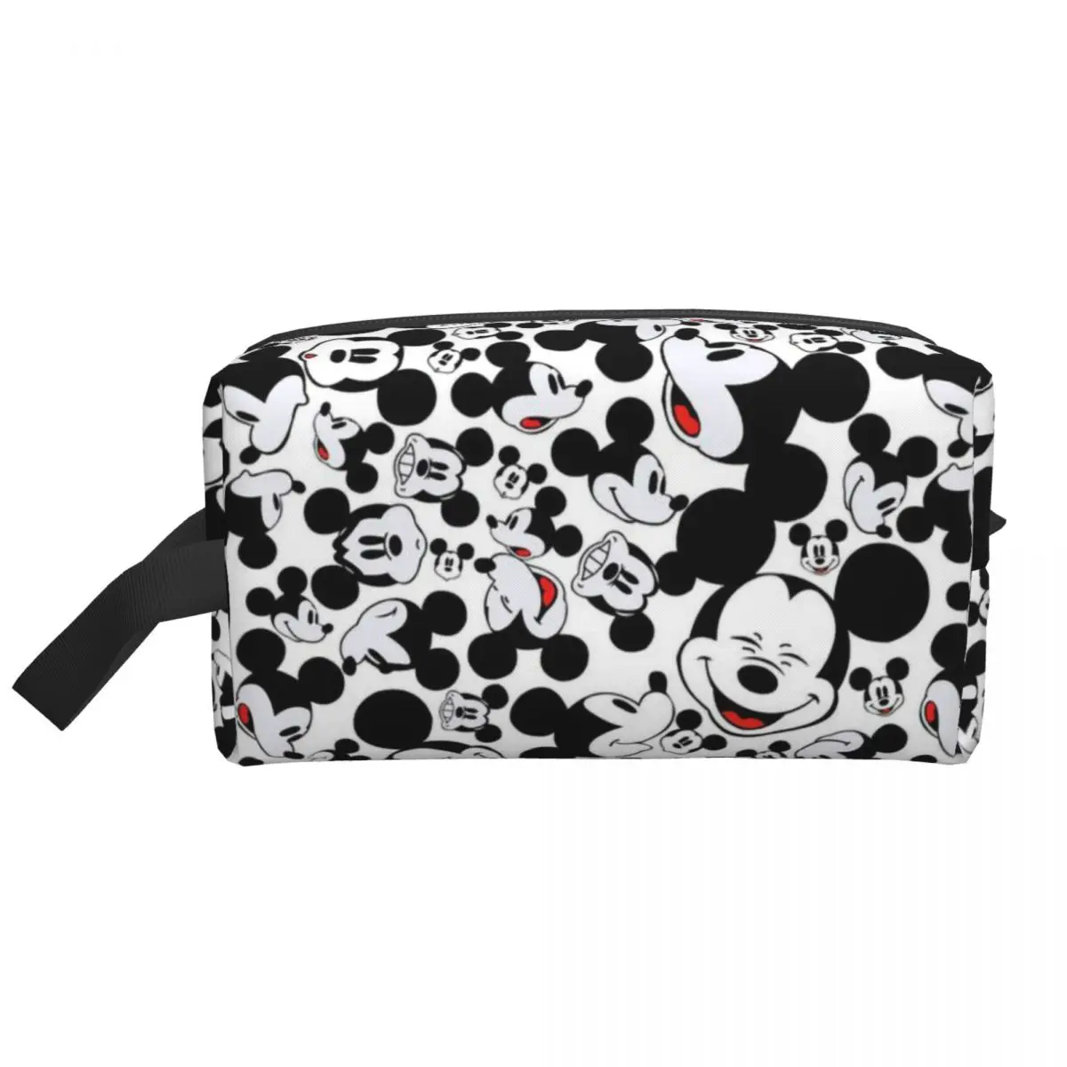 Custom Travel Mickey Mouse Minnie Toiletry Bag Fashion Cosmetic Makeup Organizer Women Beauty Storage Dopp Kit Case