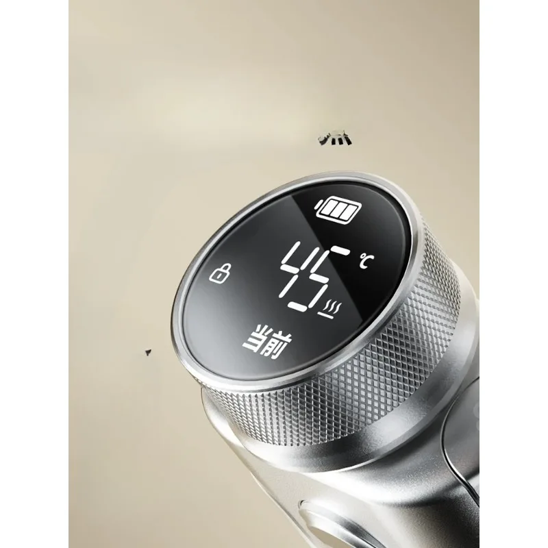 Portable thermostatic cup thermostatic kettle for milk flushing, electric kettle for going out, thermos cup kettle