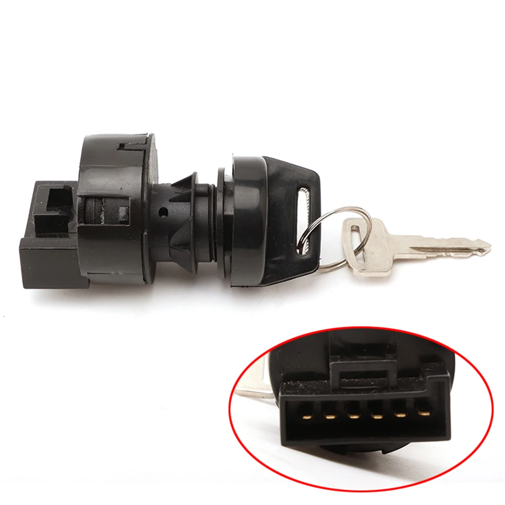 

6-Pin Lgnition Key Switch For Polaris RZR XP 570 800 900 1000 Ranger Sportsman 4011002 4012165 4010390 4011142 4012164