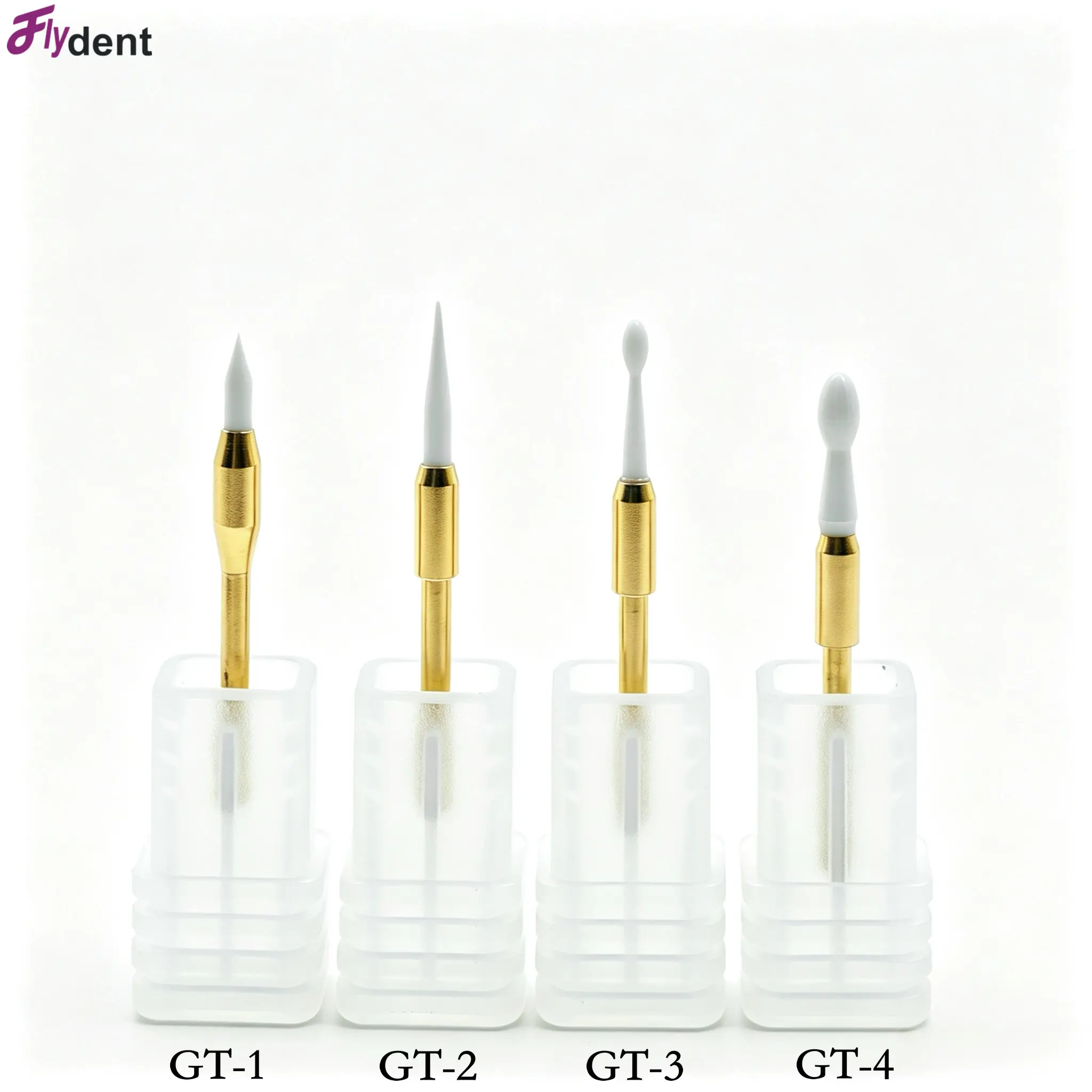 Dental Ceramic Burs Soft Trimmer Tissue Burs Cutters for Hyperplastic Gum & Retraction, Dental Surgical Contouring Tools
