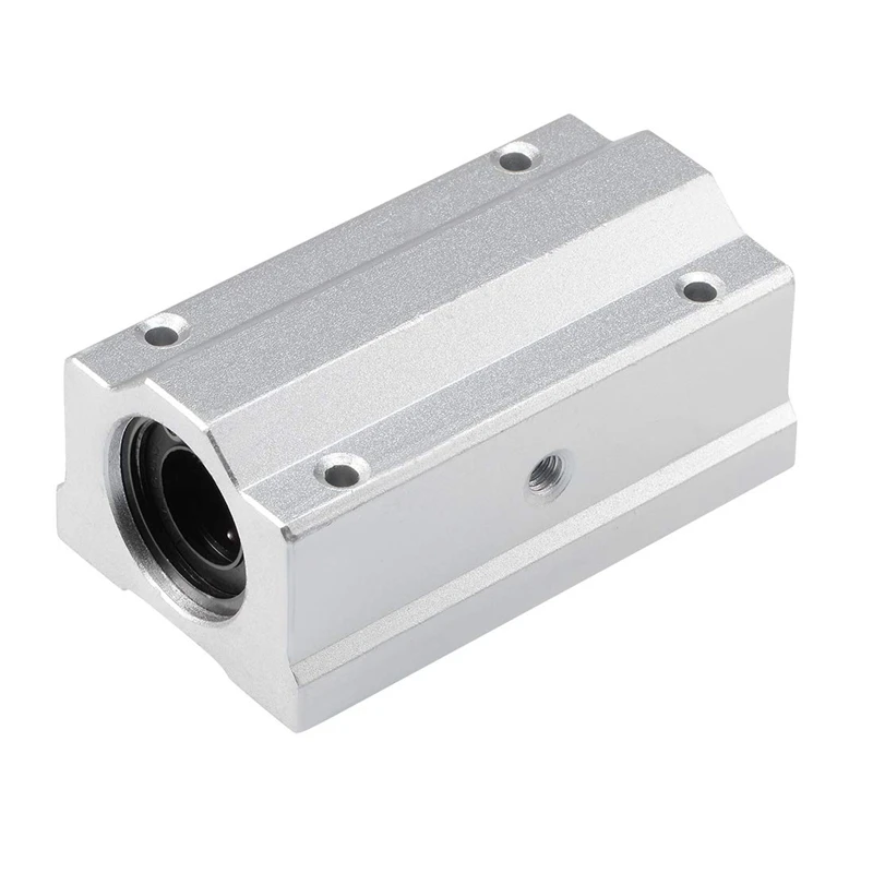 Linear Ball Bearing Slide Block Units Extra Long, 16Mm Bore Dia(SCS16LUU 1Pcs)