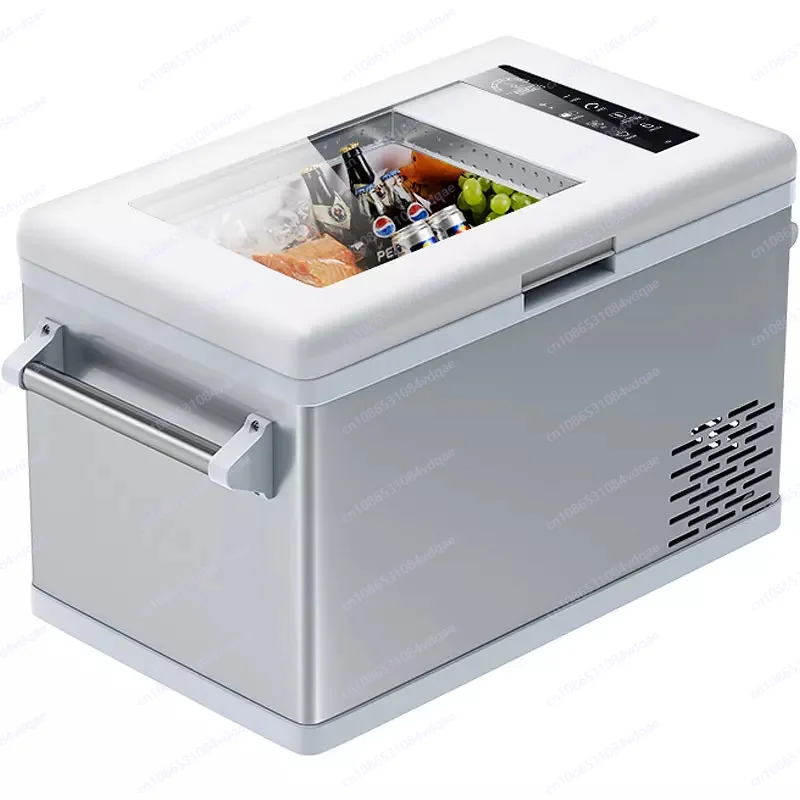 

Car portable refrigerator, compressor refrigeration intelligent LED control panel car and home dual-purpose freezer