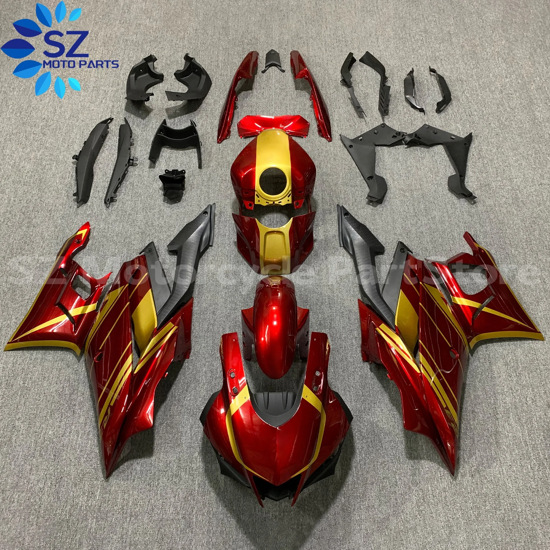 

Fit For YAMAHA YZF R3 R25 2019 2020 2021 2022 2023 2024 Fairing Kit YZFR3 19 20 21 22 23 24 Motorcycle Parts Fairings New