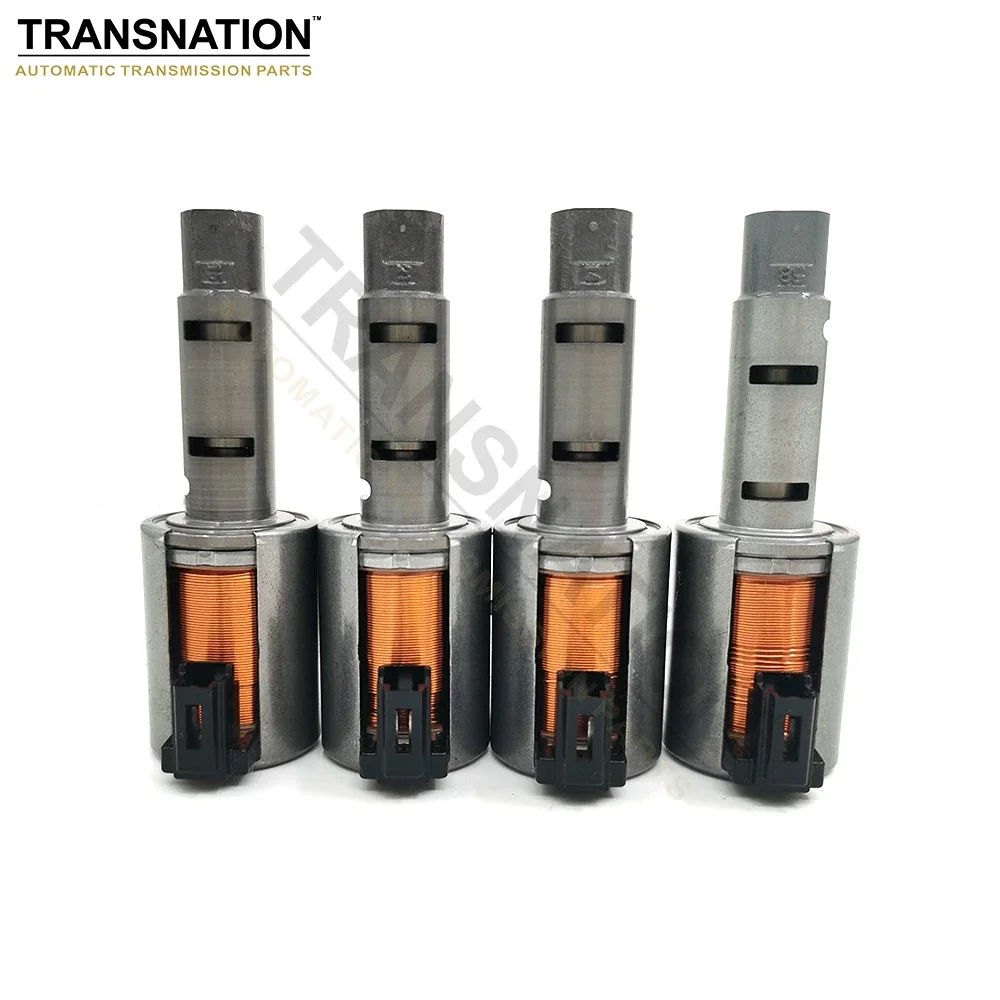 

New Original JF015E RE0F11A CVT Solenoid Kit Automatic Transmission Parts Valve Body Solenoids 4PCS/SET Fit For Nissan Tiida