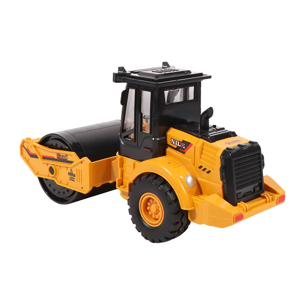 

1:60 Scale Engineering Car Model Road Roller High Simulation Construction Truck Vehicle Forklift Dumper Excavator Bulldozer