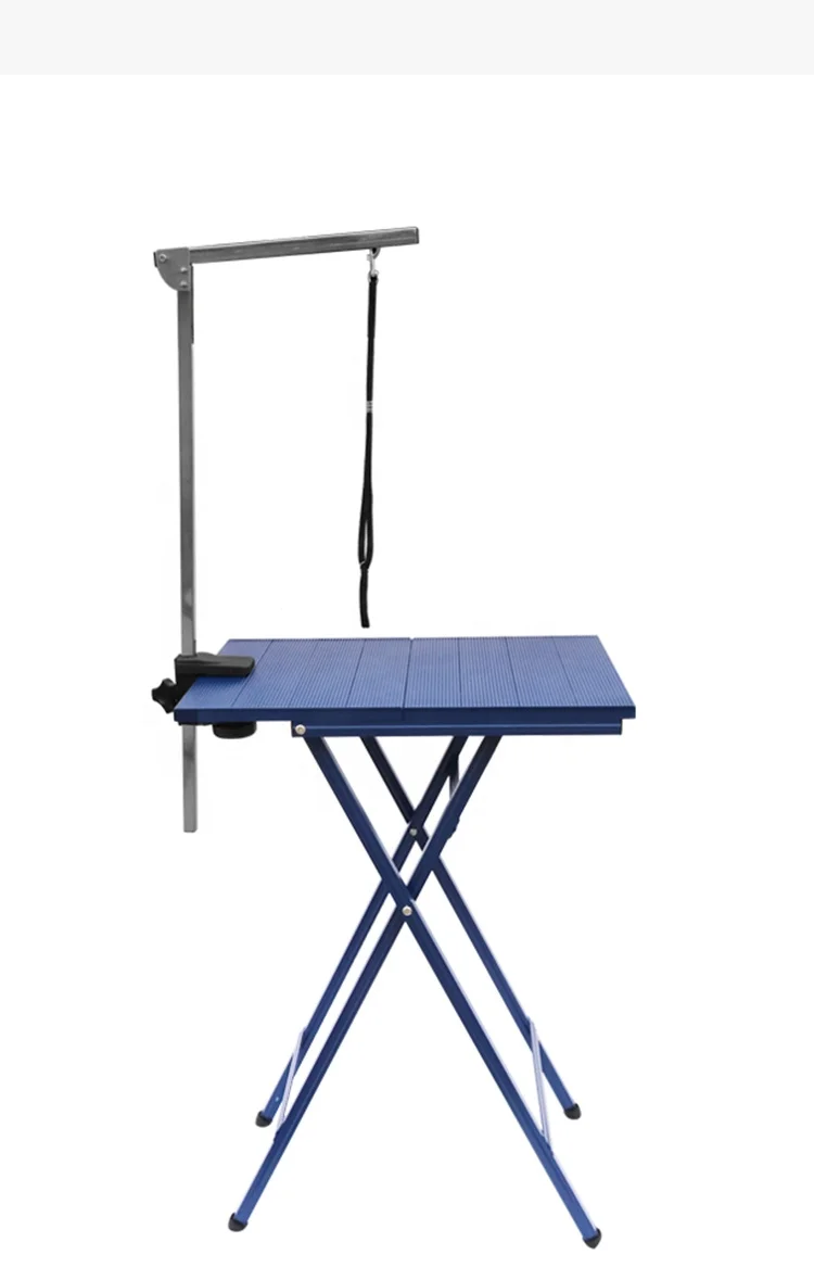 大型犬用ペットグルーミングテーブル、高さ調節可能、頑丈、ポータブル、トリミング・乾燥テーブル