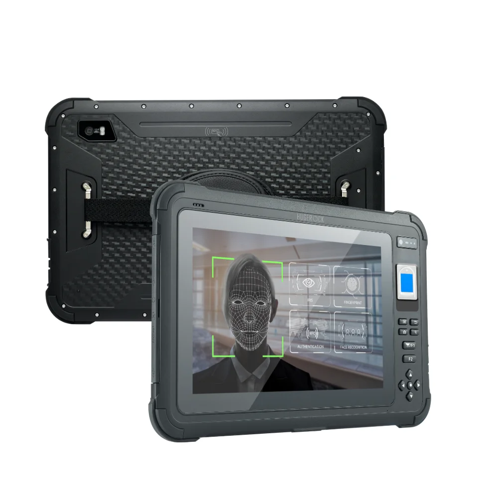 

New B102 10.1" MTK Octa Core 8+128GB Wi-Fi Waterproof IP65 Fingerprint Scanner NFC Reader Industrial Rugged Android Tablet