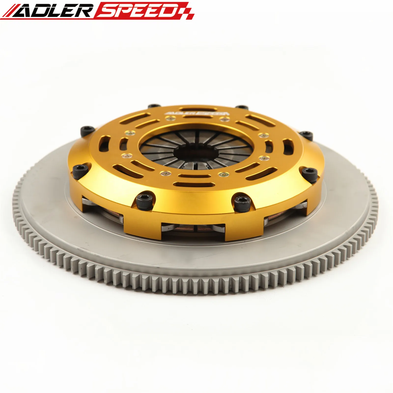 ADLERSPEED RACING CLUTCH SINGLE DISC & FLYWHEEL KIT FOR 1989-1999 NISSAN 240SX 2.4L BASE LE SE KA24DE KA24E