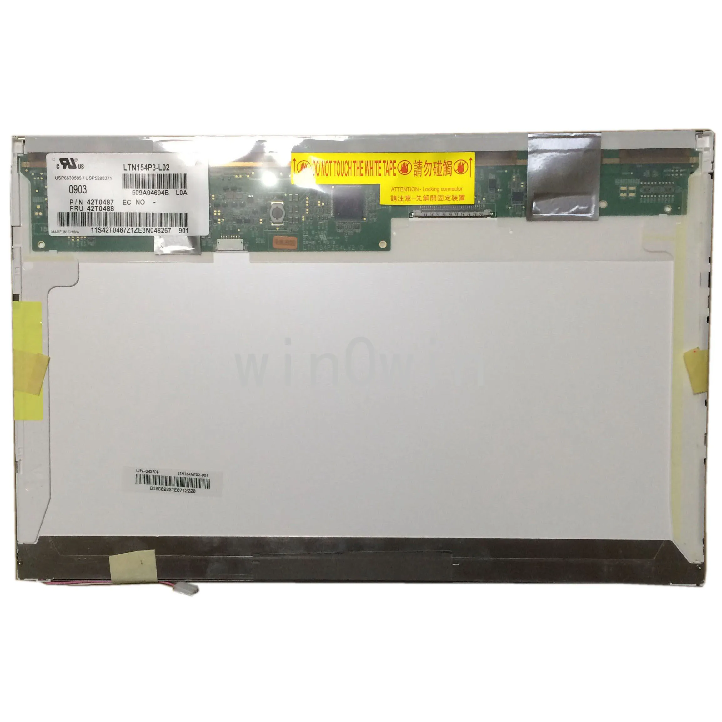 LTN154P3-L02 fit B154SW01 LTN154P1-L03 LTN154MT02 LTN154P3-L01 LTN154P3-L05 LP154WE2 LP154W02 1680*1050 LCD Screen