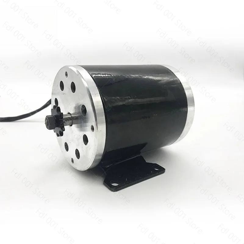 500W 24V 36V 48V Permanent Magnet DC High Speed Brushed Motor for Scooter MY1020