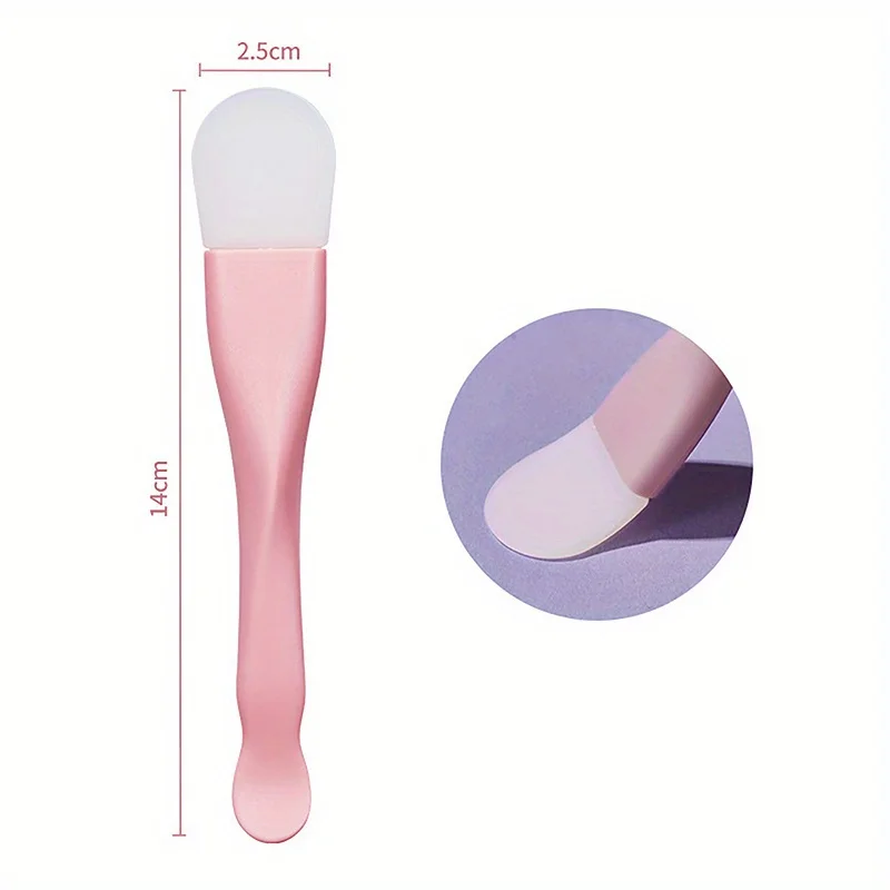 Beauty Tool brush make up brushes Double Head Silicone Facial Mask Brush F ace Cleaning Scraper Daub Type Mud Film Special Brush