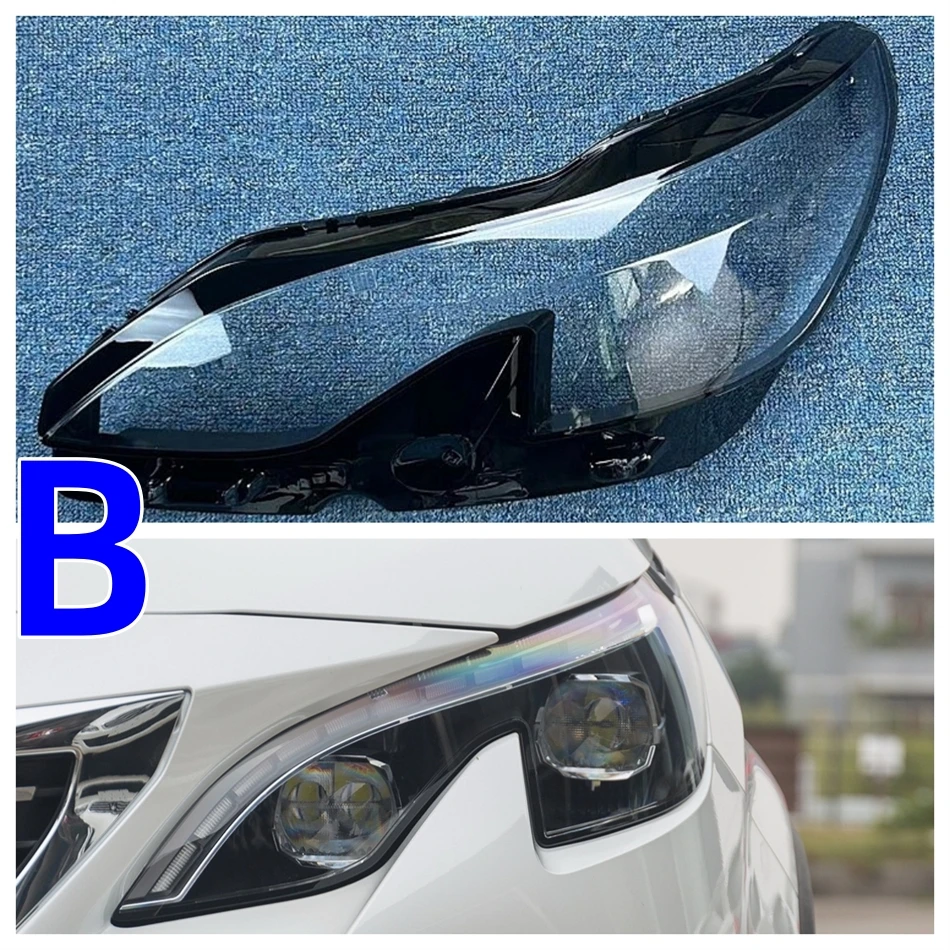 

For Peugeot 4008 2016 2017 2018 2019 Car Accessories Headlight Cover Replace The Original Lampshade
