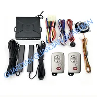 Car Start Stop Button Keyless Entry Universal Centralization Anti-theft Engine Lock Alarm System Auto Remote Starter 6