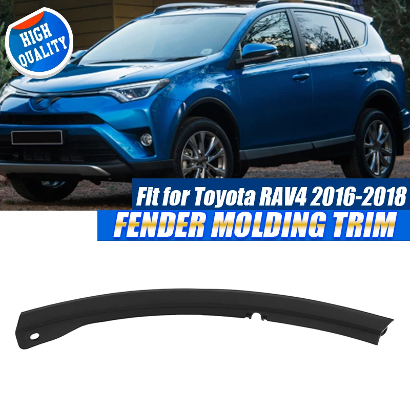 Front Bumper Wheel Fender Molding Trim Car Accessories For Toyota RAV4 (XA40) 2016 2017 2018 52112-0R060 52113-0R060 52112-0R040