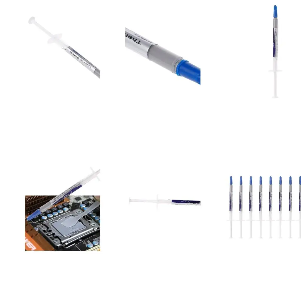  10Pcs/Set HY510 Thermal Grease Compound Silicone CPU Heat Sink Cooling Paste