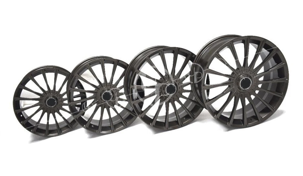 For TI Style Forged Alloy Wheel Hubs Rims 4Pcs 18/19/20 Inch - Fit Mercedes S Class W222 2014-2020 Auto Body Part